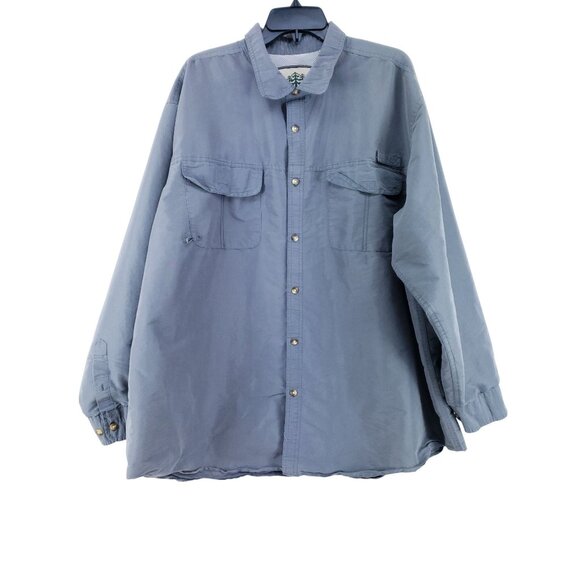 Tallwoods Other - Tallwoods Men's Size XXL Long Sleeve Vented Shirt Gray